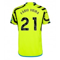 Arsenal Fabio Vieira #21 Bortatröja 2023-24 Kortärmad
